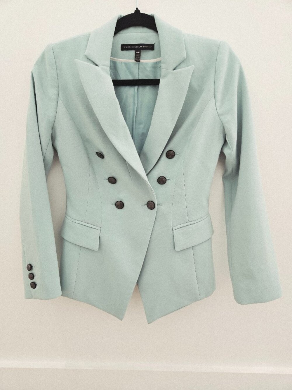 Mint green blazer jacket size 00P